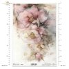 dekoracyjne wzory, motywy kwiatowe, bukiet kwiatów, Ogród Muz, Garden of Muses * Mulberry decoupage paper FPA1005, decorative patterns, floral motifs, bouquet of flowers, Garden of Muses *Seria Garden of Muses